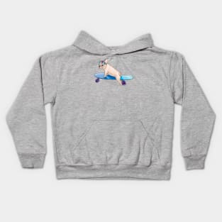 Skater Dog Kids Hoodie